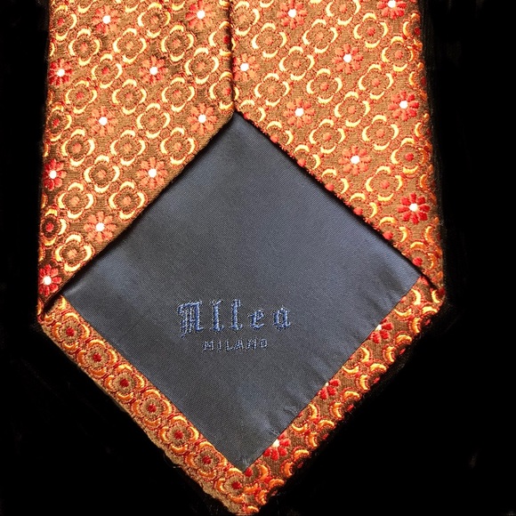 ALTEA 100% silk luxury designer tie. NWOT - Picture 6 of 7